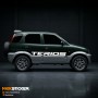 Комплект наклеек на борта DAIHATSU TERIOS