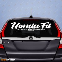 Наклейка на авто -  HONDA FIT Mugen Power