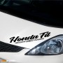Наклейка на авто -  HONDA FIT Mugen Power