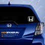 Наклейка на авто - Логотип Honda