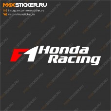 Наклейка - HONDA Racing