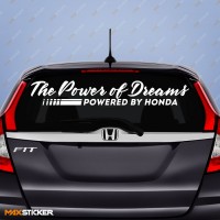 Наклейка на HONDA