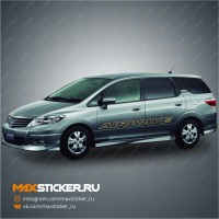 Наклейки на борт Honda AirWave