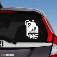 Наклейка на авто - Граната HONDA