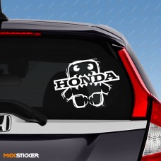 Стикер - DOMO с логотипом HONDA