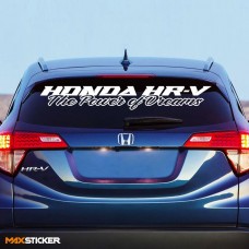 Наклейка для HONDA HR-V
