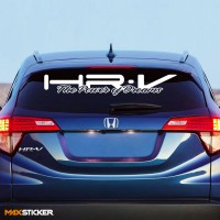 Наклейка на заднее стекло HONDA HR-V