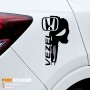 Наклейка с Черепом для Honda VEZEL