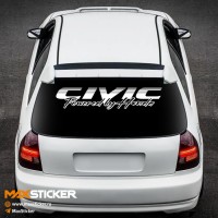 Наклейка на авто для HONDA CIVIC