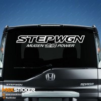 Наклейка HONDA STEPWGN MUGEN POWER