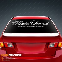 HONDA ACCORD - Наклейка на авто