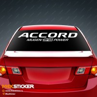 Наклейка на авто для HONDA ACCORD MUGEN POWER