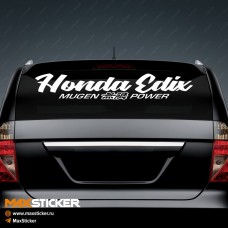 Наклейка на авто  HONDA EDIX MUGEN POWER