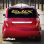 Наклейка на авто - HONDA EDIX MUGEN POWER