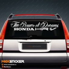HONDA HR-V - Наклейка на авто