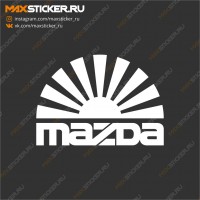 Наклейка на MAZDA