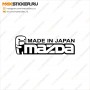 Наклейка на авто - MAZDA Made in Japan