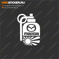 Наклейка - Граната MAZDA