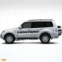 Наклейки на борта MITSUBISHI MONTERO