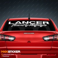 Наклейка для MITSUBISHI LANCER