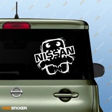 Наклейка на авто - DOMO NISSAN