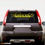 Наклейка на авто - Powered by NISSAN