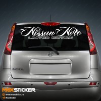 Наклейка на авто - NISSAN NOTE