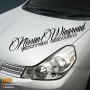 Наклейка на авто - NISSAN WINGROAD
