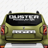 Наклейка на заднее стекло RENAULT DUSTER