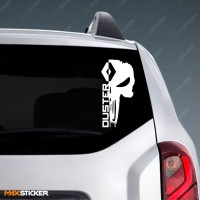 Наклейка - Череп RENAULT DUSTER