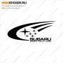 Наклейка на авто - SUBARU World Rally Team