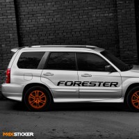 Комплект наклеек на борта SUBARU FORESTER