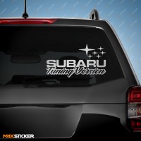 Наклейка - SUBARU Tuning Version