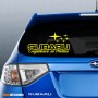 Наклейка на авто - SUBARU Confidence in Motion