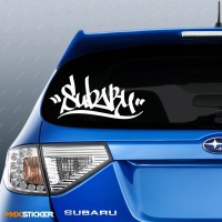 Наклейка - SUBARU Confidence in Motion
