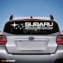 Наклейка на авто - SUBARU Tuning Version
