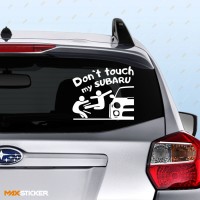 Прикольная наклейка для SUBARU