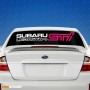 Наклейка на авто - SUBARU LEGACY B4 STI
