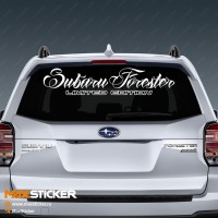 Наклейка на авто для SUBARU FORESTER
