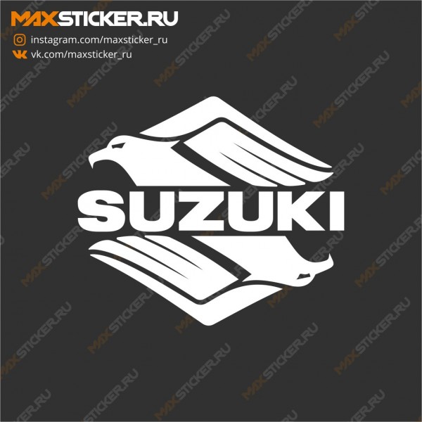 Наклейка на авто - SUZUKI