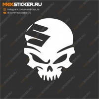 Череп с логотипом SUZUKI