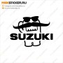 Наклейка на авто - Suzuki DOMO