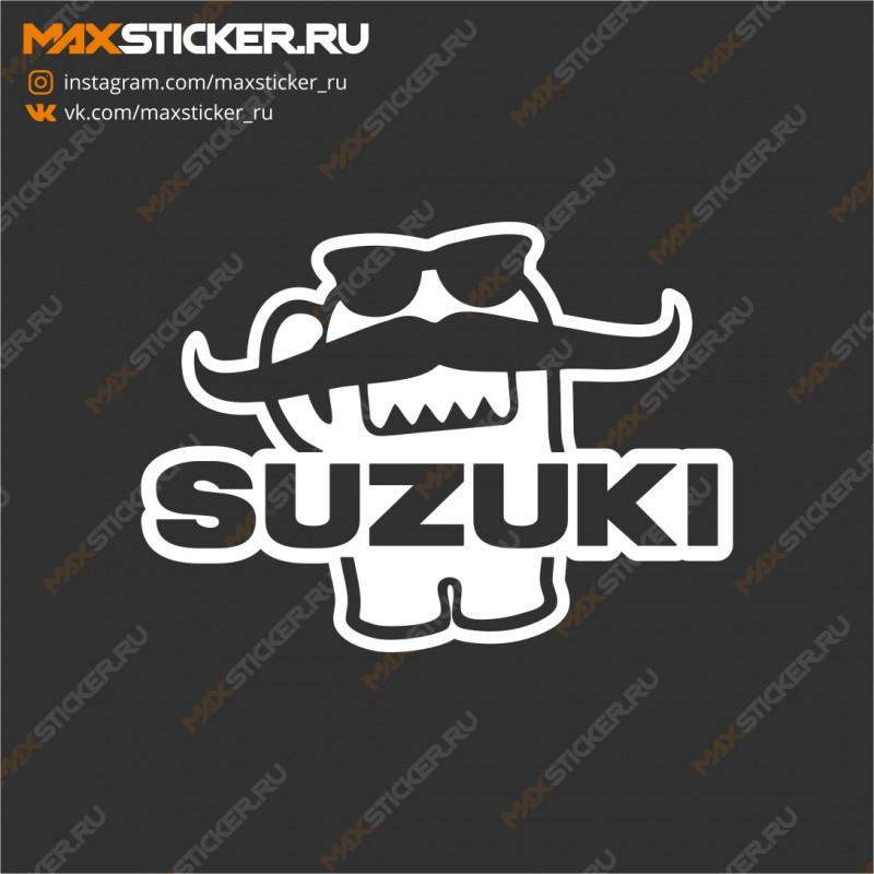Наклейка на авто - Suzuki DOMO