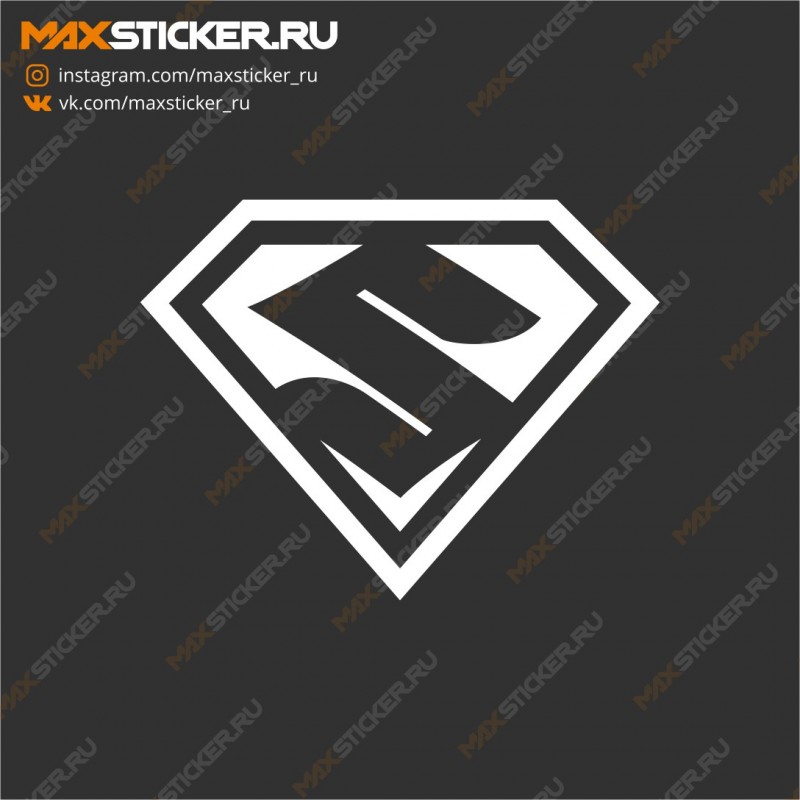Наклейка на авто - Знак SUPER SUZUKI