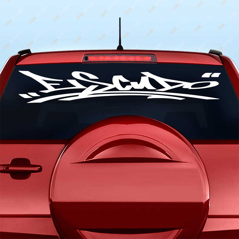 Наклейка на заднее стекло SUZUKI ESCUDO