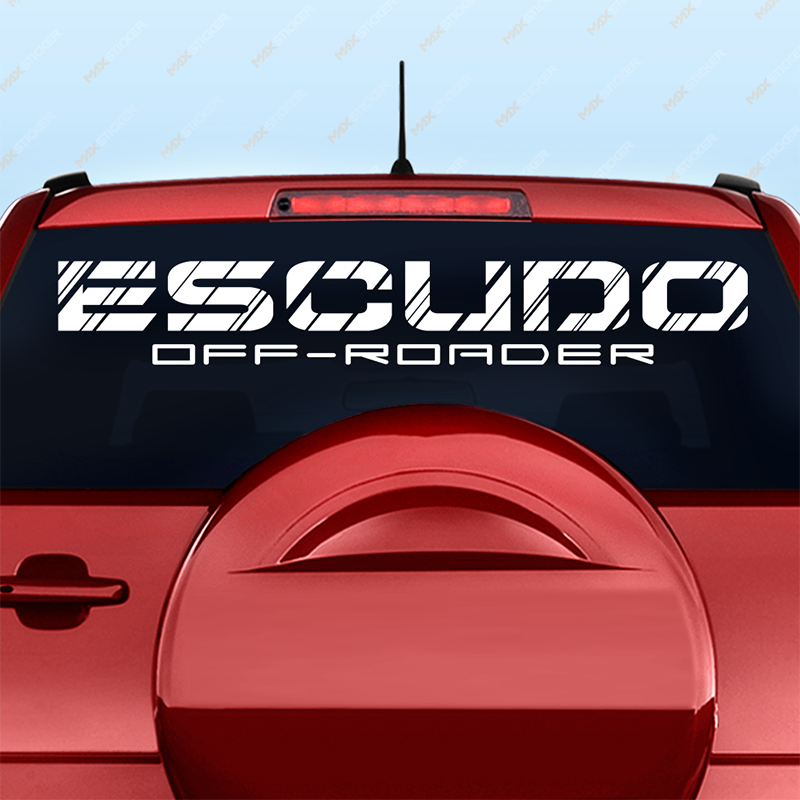 Наклейка на заднее стекло SUZUKI ESCUDO