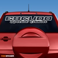 Наклейка на стекло SUZUKI ESCUDO 
