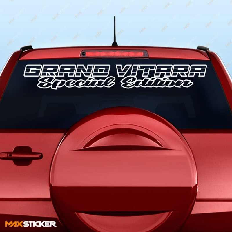 Наклейка на заднее стекло SUZUKI GRAND VITARA