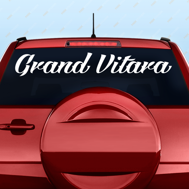 Наклейка на заднее стекло SUZUKI GRAND VITARA