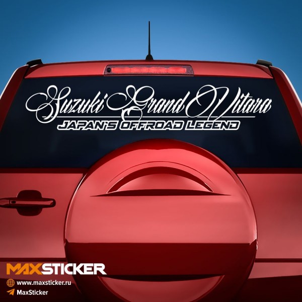 Наклейка на авто для SUZUKI GRAND VITARA